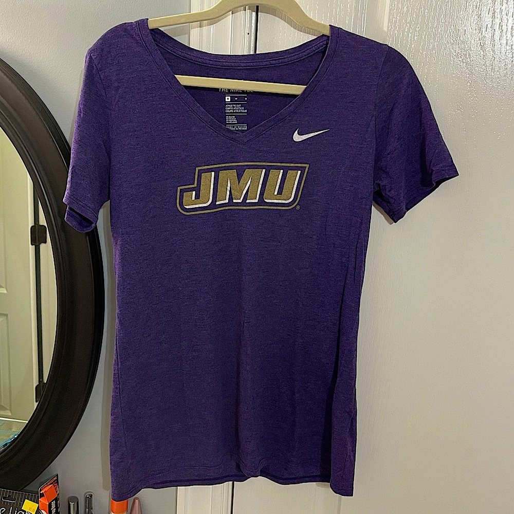Women’s medium JMU nike v-neck